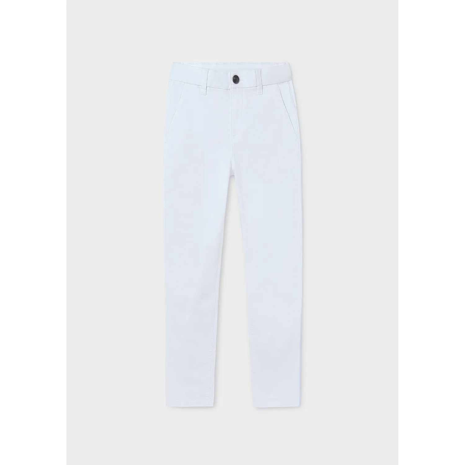 WHITE CHINO PANT SLIM FIT / 530-050