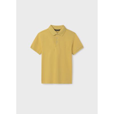 YELLOW POLO TOP SHORT SLEEVE / 890-081