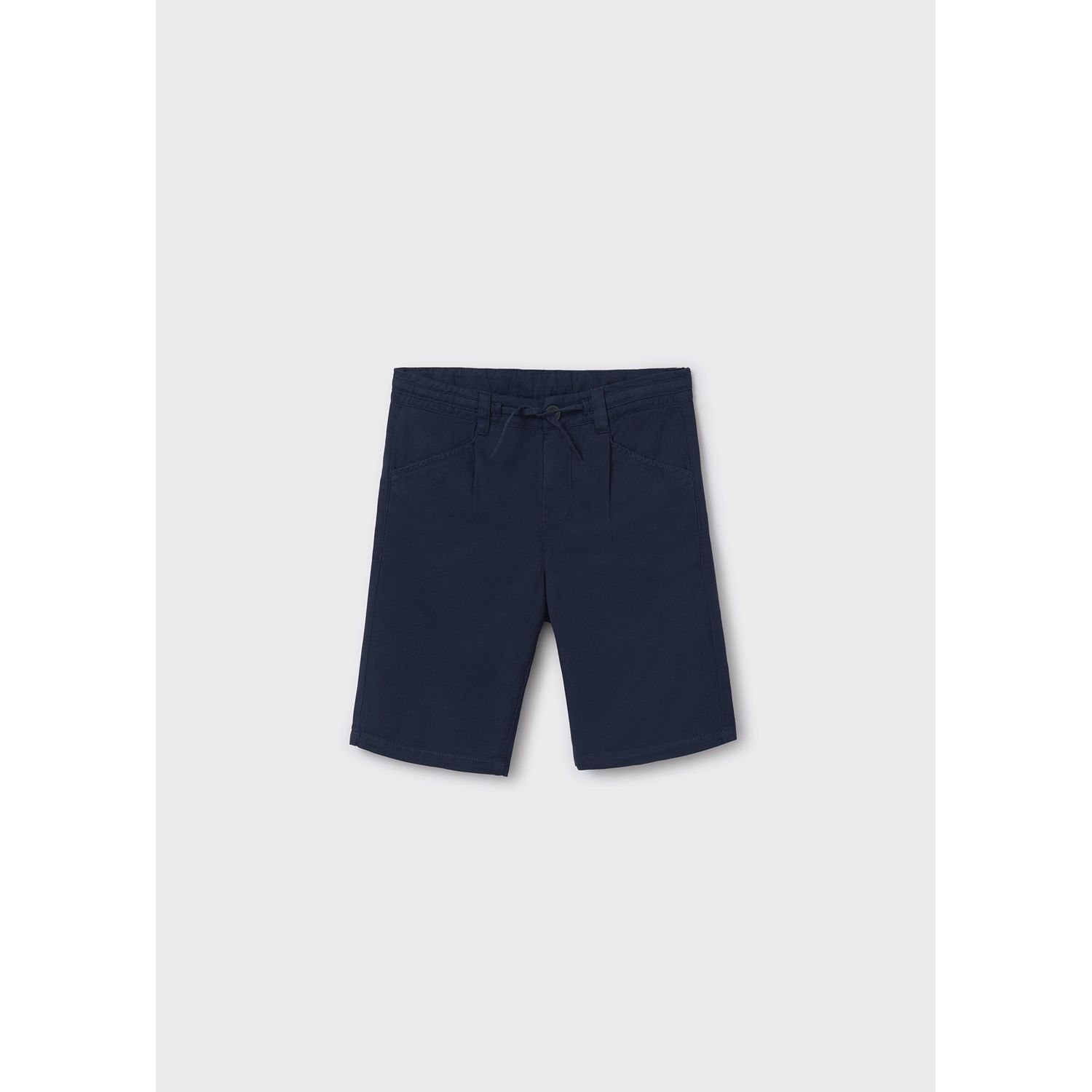 NAVY BERMUDA CHINO RELAXED FIT / 6205-076