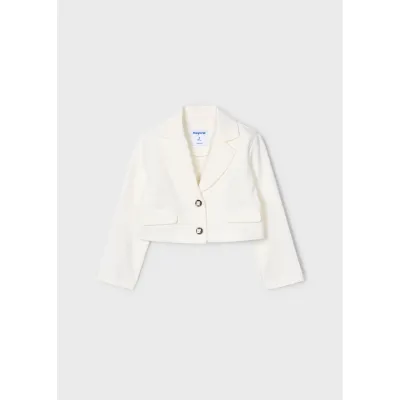 OFF WHITE JACKET 2 BUTTONS IMITATION POCKETS / 3405-073
