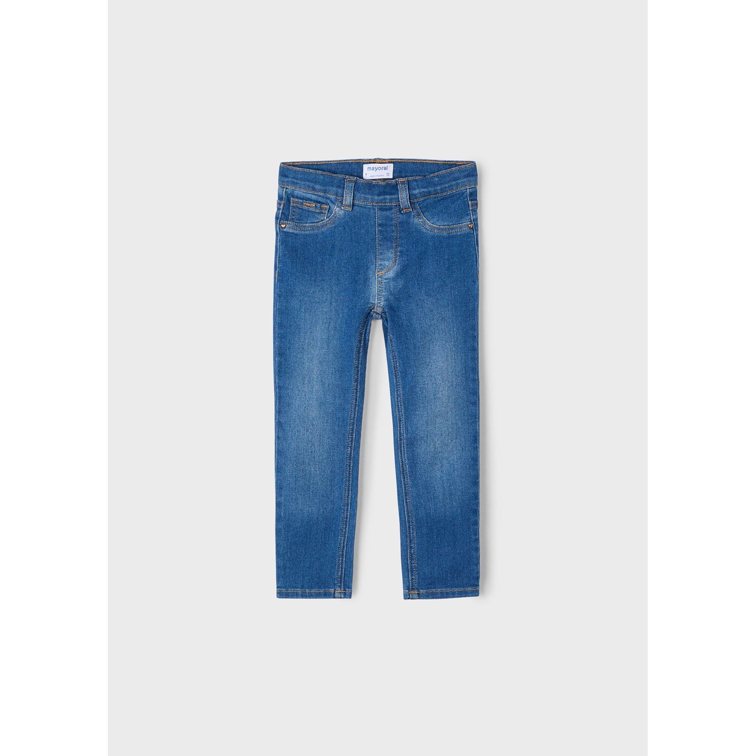 MEDIUM BLUE DENIM PANT SKINNY FIT / 548-040