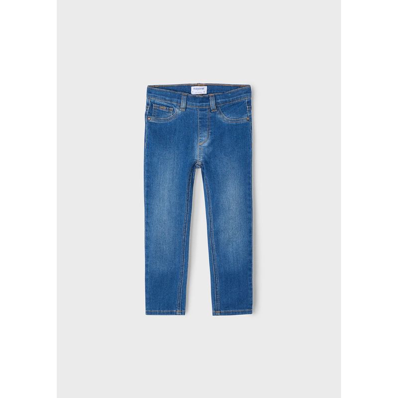 MEDIUM BLUE DENIM PANT SKINNY FIT / 548-040