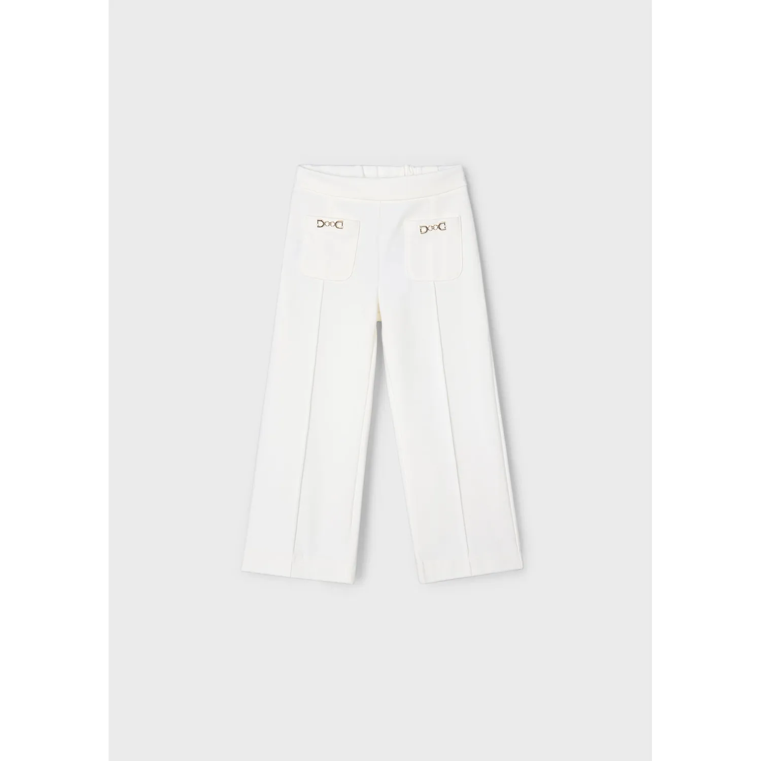 OFF WHITE LONG PANT CHAIN POCKET TRIM / 3552-040 OFF WHITE LONG PANT CHAIN POCKET TRIM / 3552-040
