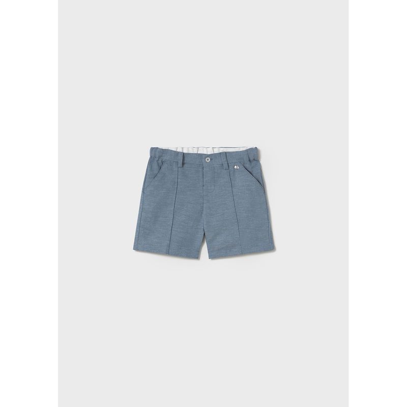 BLUE BERMUDA SHORTS DRESSY / 1240-094