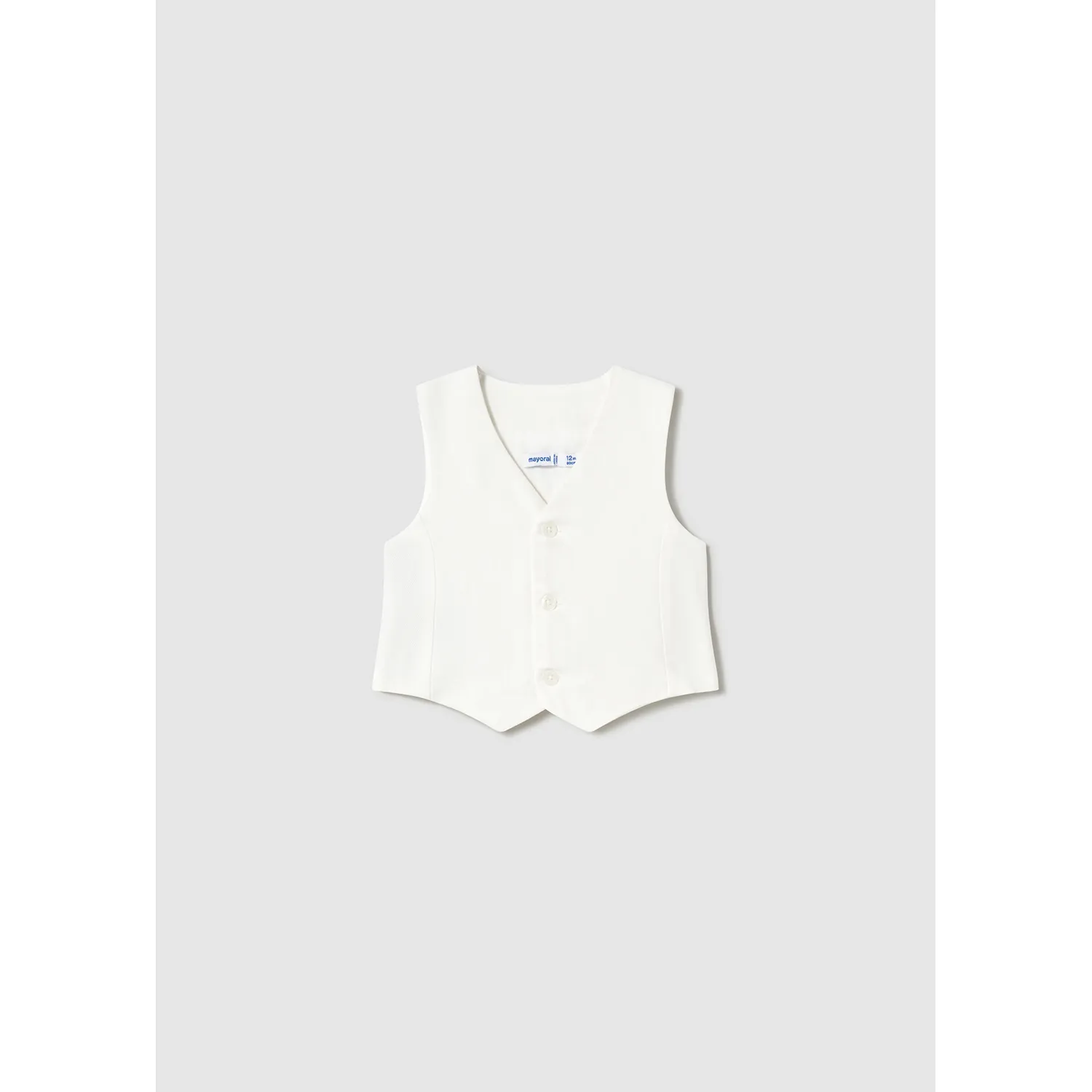 CREAM VEST DRESS / 1303-047
