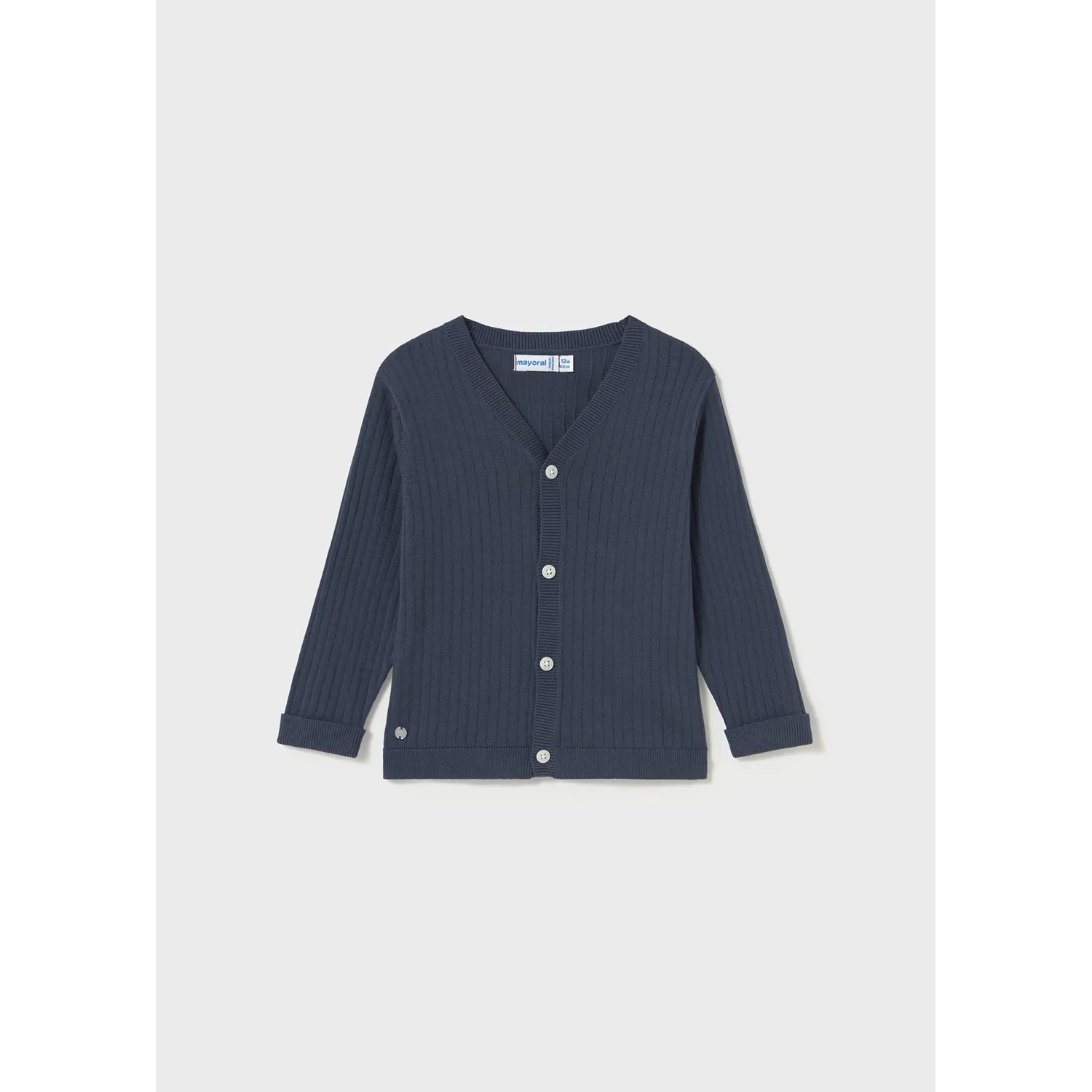 MIDNIGHT NAVY KNIT CARDIGAN DRESSY / 1305-049