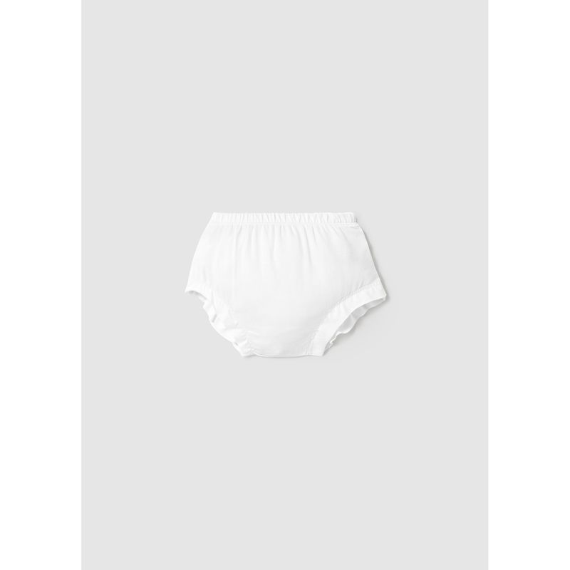 WHITE RUFFLED PANTIES / 9852-045