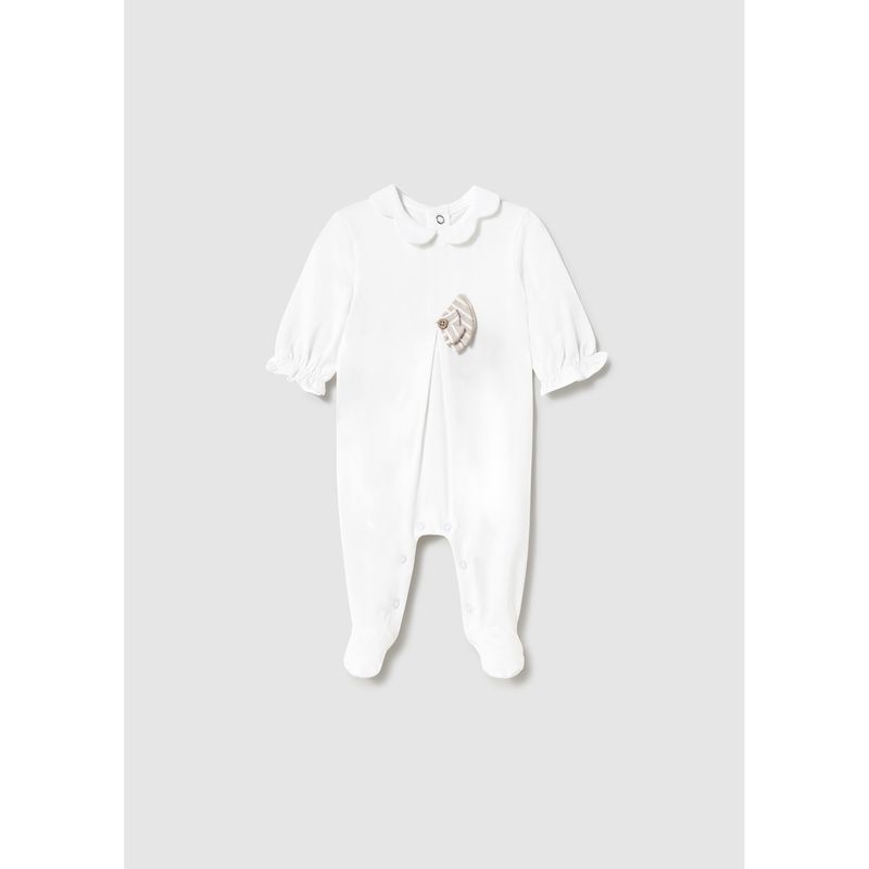 OFF WHITE SLEEPER BEIGE STRIPED APPLIQUE / 1751-058A