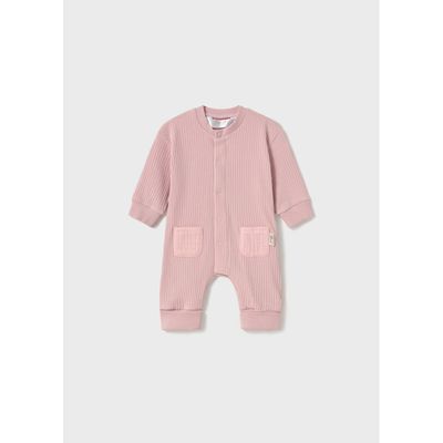 ROSE ROMPER RIBBED 2 POCKETS NO FEET / 1797-036 ROSE ROMPER RIBBED 2 POCKETS NO FEET / 1797-036