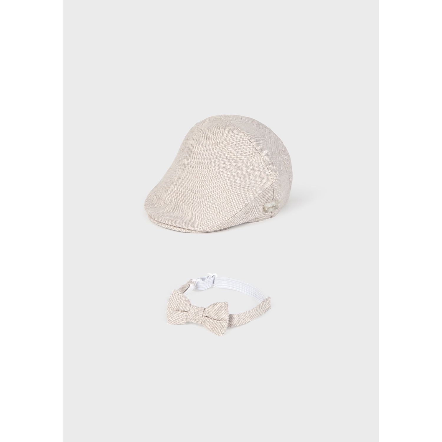 DARK BIEGE FLAT CAP & BOWTIE / 5879-092