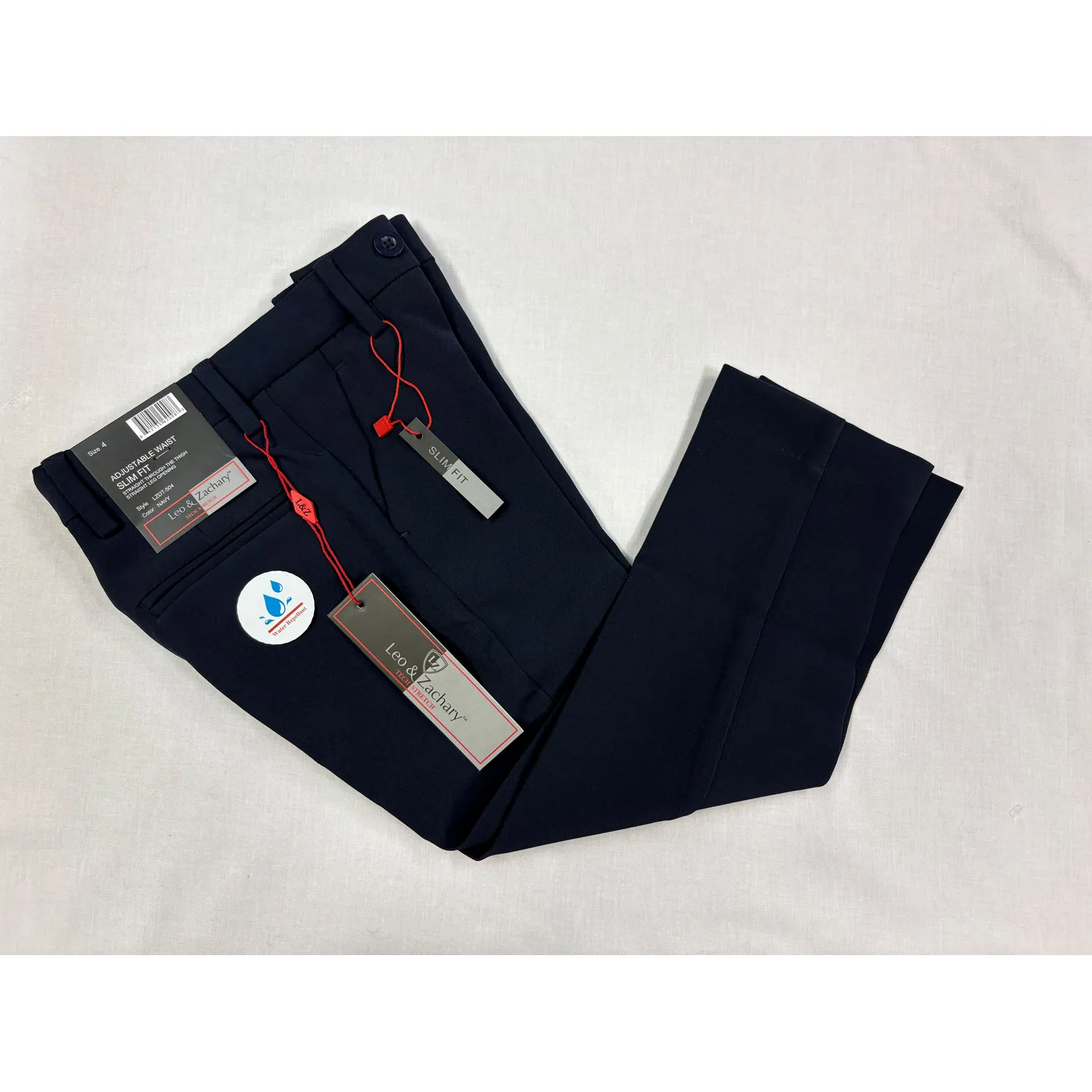 NAVY PANT SLIM FIT WATER REPELLANT /  LZDT-504-508