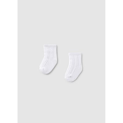 WHITE SOCKS DRESSY / 9863-022