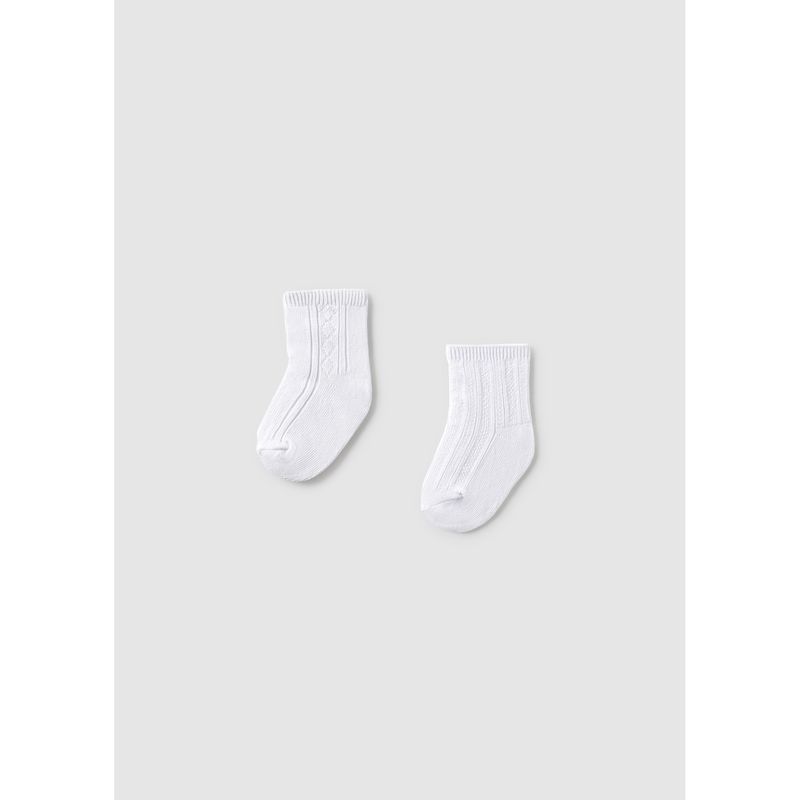 WHITE SOCKS DRESSY / 9863-022