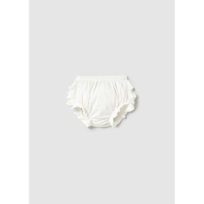 OFF WHITE RUFFLED PANTIES / 9852-044
