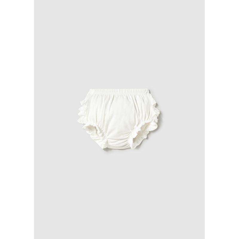 OFF WHITE RUFFLED PANTIES / 9852-044