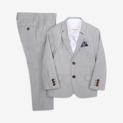 HEATHER GREY SUIT STRETCHY / 8SSU121