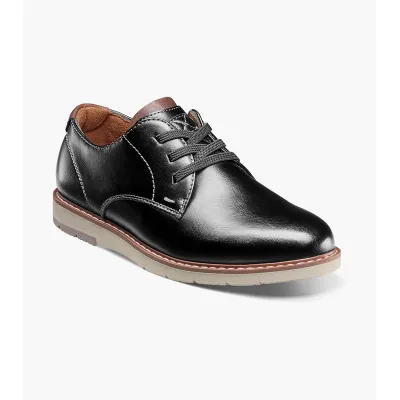 BLACK SHOE VIBE PT OX. JR. BROWN SOLE / 16699-001