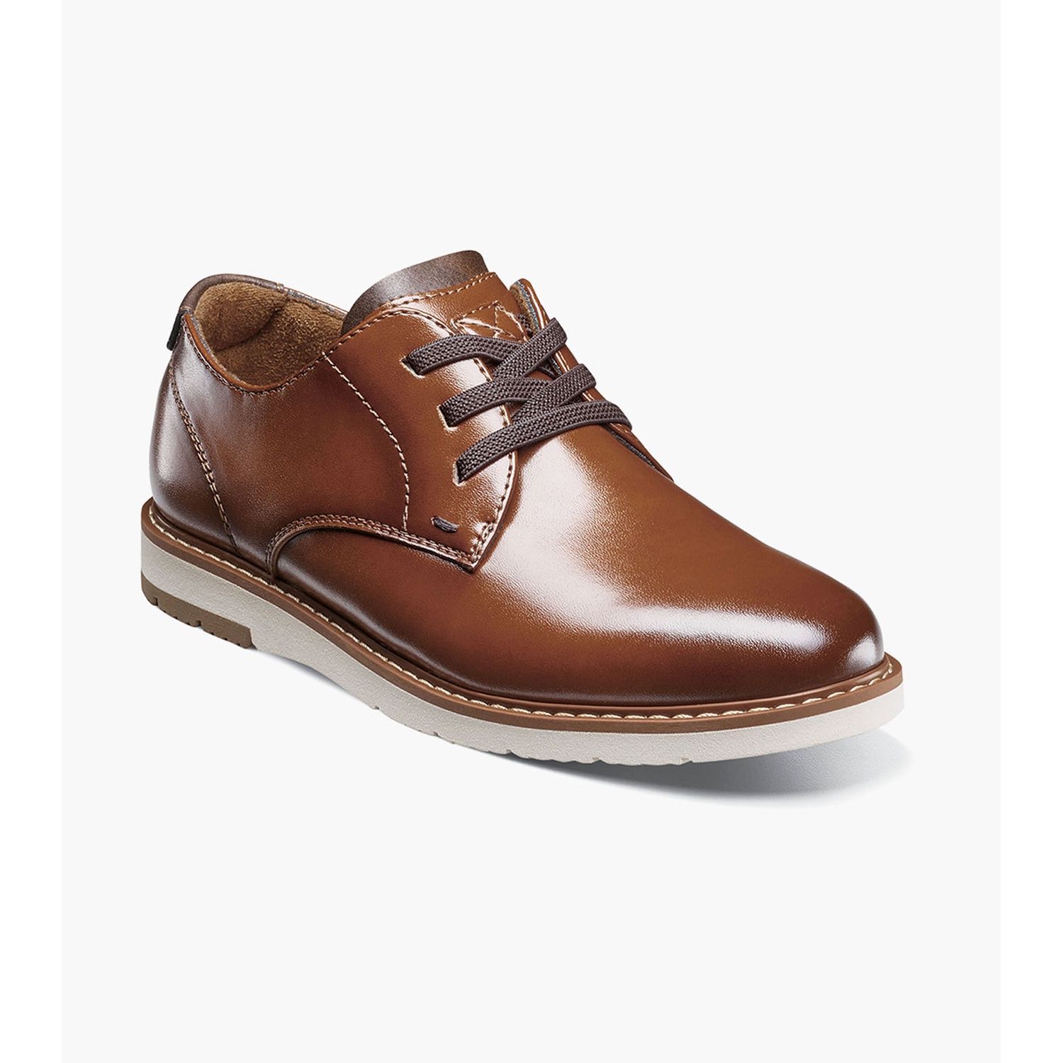 COGNAC SHOE VIBE PT OX JR.WHITE SOLES / 16699-221