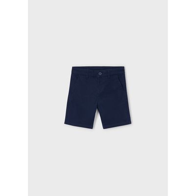 NAVY TWILL CHINO SHORTS / 202-039