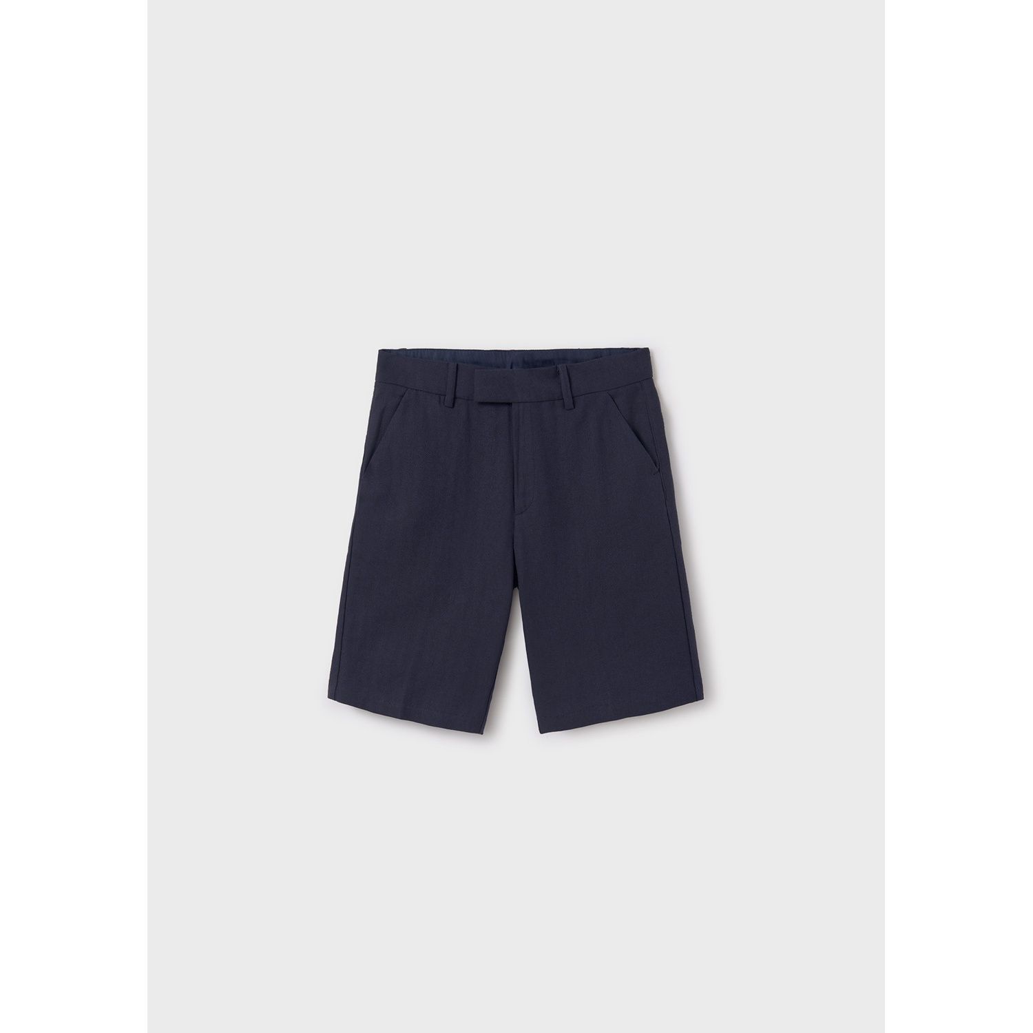 NAVY BERMUDA SHORT CHINO TAILORING / 6202-070