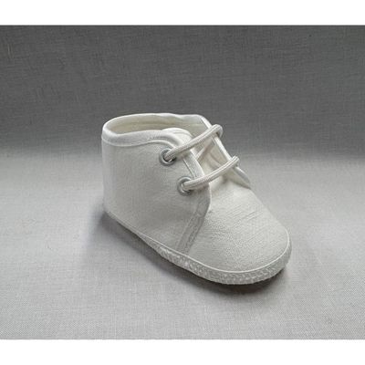 OFF WHITE SHOE LINEN WITH LACES / AP2534SC-90L