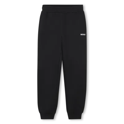 BLACK SWEATPANT WHITE LOGO / J51952-09B-0