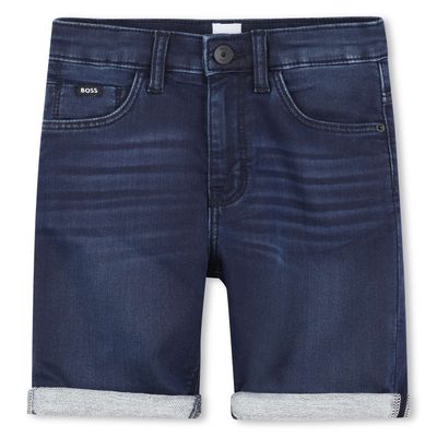 DARK BLUE DENIM SHORT REGULAR FIT / J51995-Z07-0