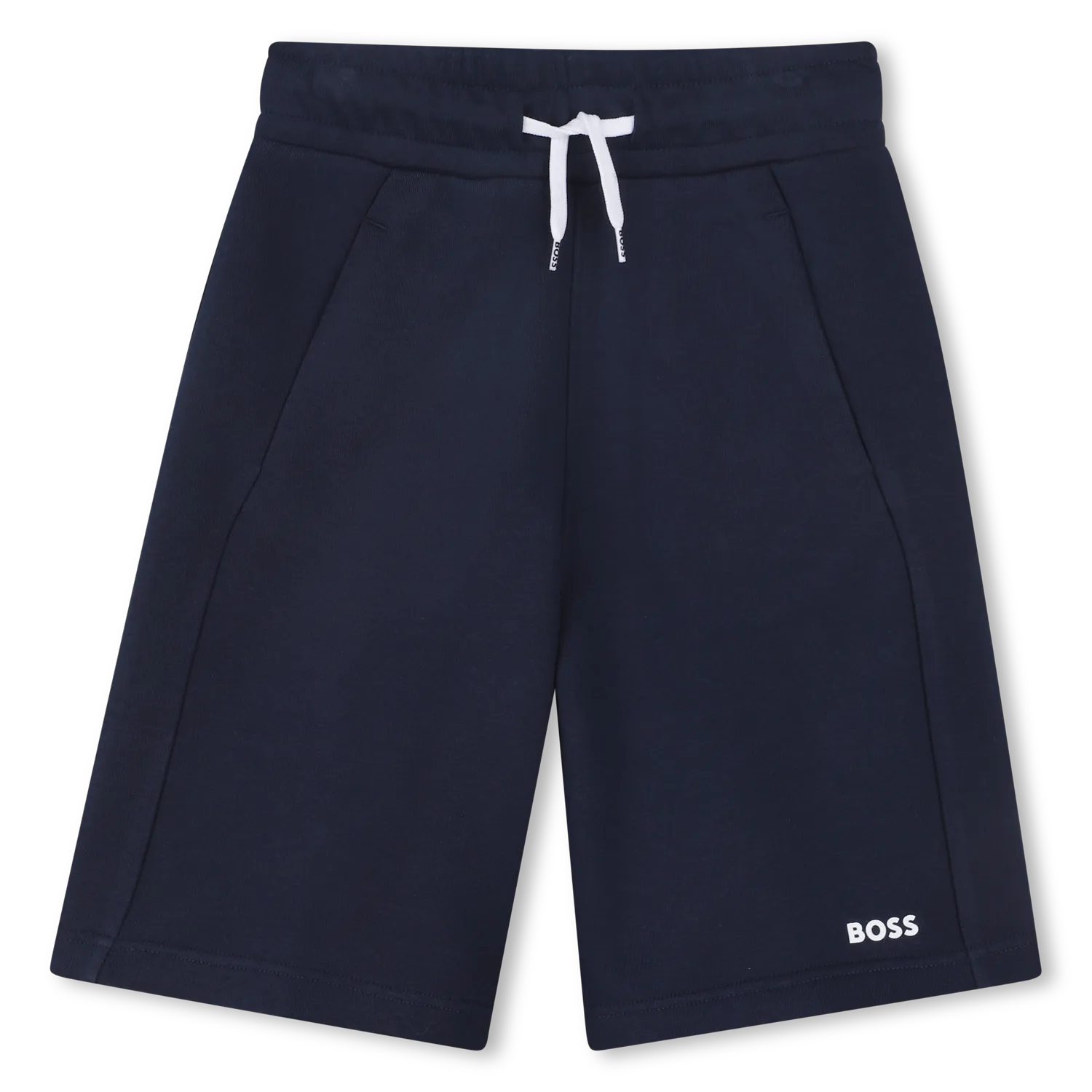 NAVY SWEAT SHORTS / J51993-849-0