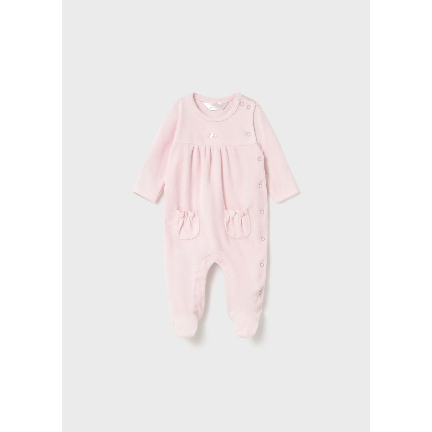 ROSE VELOUR SLEEPER 2 POCKETSSIDE CLOSURE / 2706-011