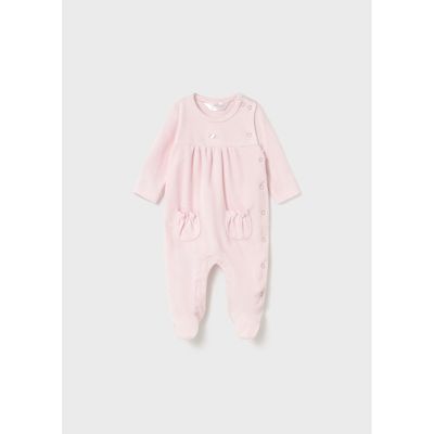 ROSE VELOUR SLEEPER 2 POCKETSSIDE CLOSURE / 2706-011