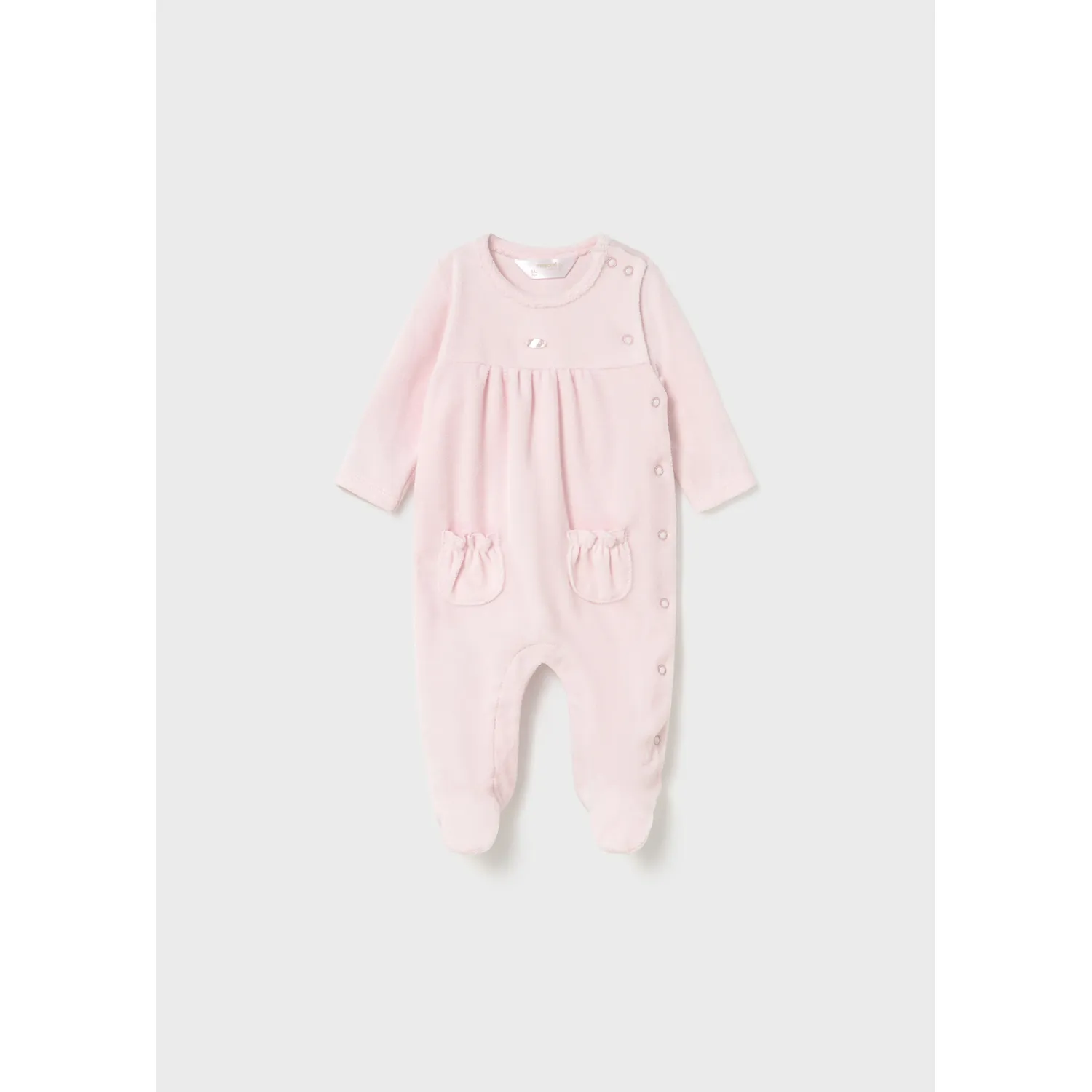ROSE VELOUR SLEEPER 2 POCKETSSIDE CLOSURE / 2706-011