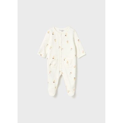 OFF WHITE SLEEPER FAIRY PRINT FRONT CLOSURE 2POCKETS / 2703-091