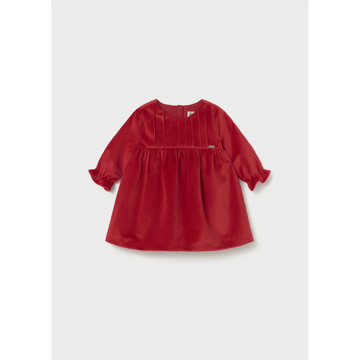 RED VELOUR DRES LONG SLEEVE / 2819-041 RED VELOUR DRES LONG SLEEVE / 2819-041