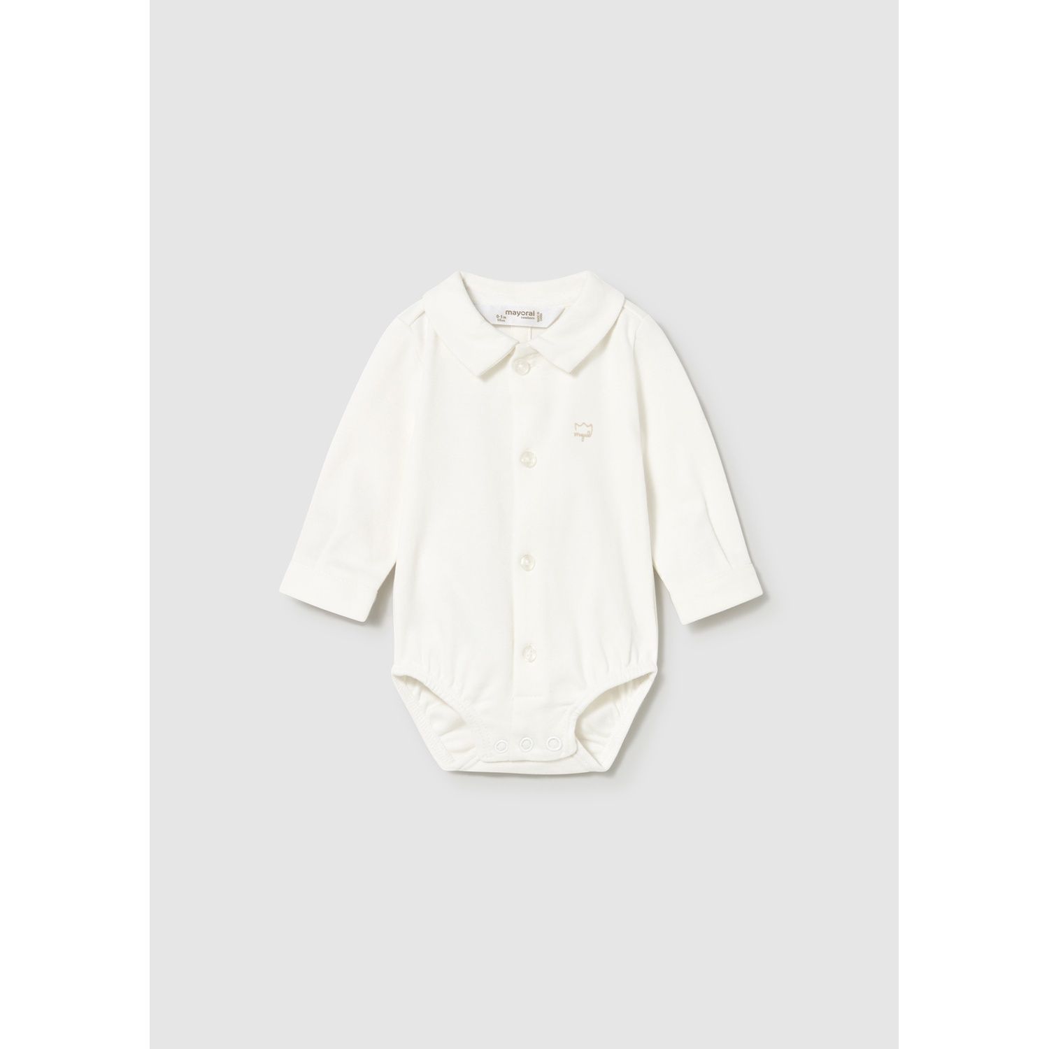 OFF WHITE ONESIE SHIRT LONG SLEEVE / 2727-030