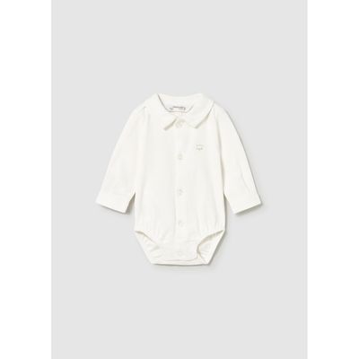 OFF WHITE ONESIE SHIRT LONG SLEEVE / 2727-030 OFF WHITE ONESIE SHIRT LONG SLEEVE / 2727-030