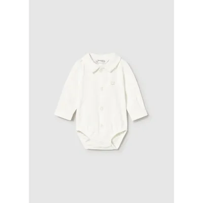OFF WHITE ONESIE SHIRT LONG SLEEVE / 2727-030