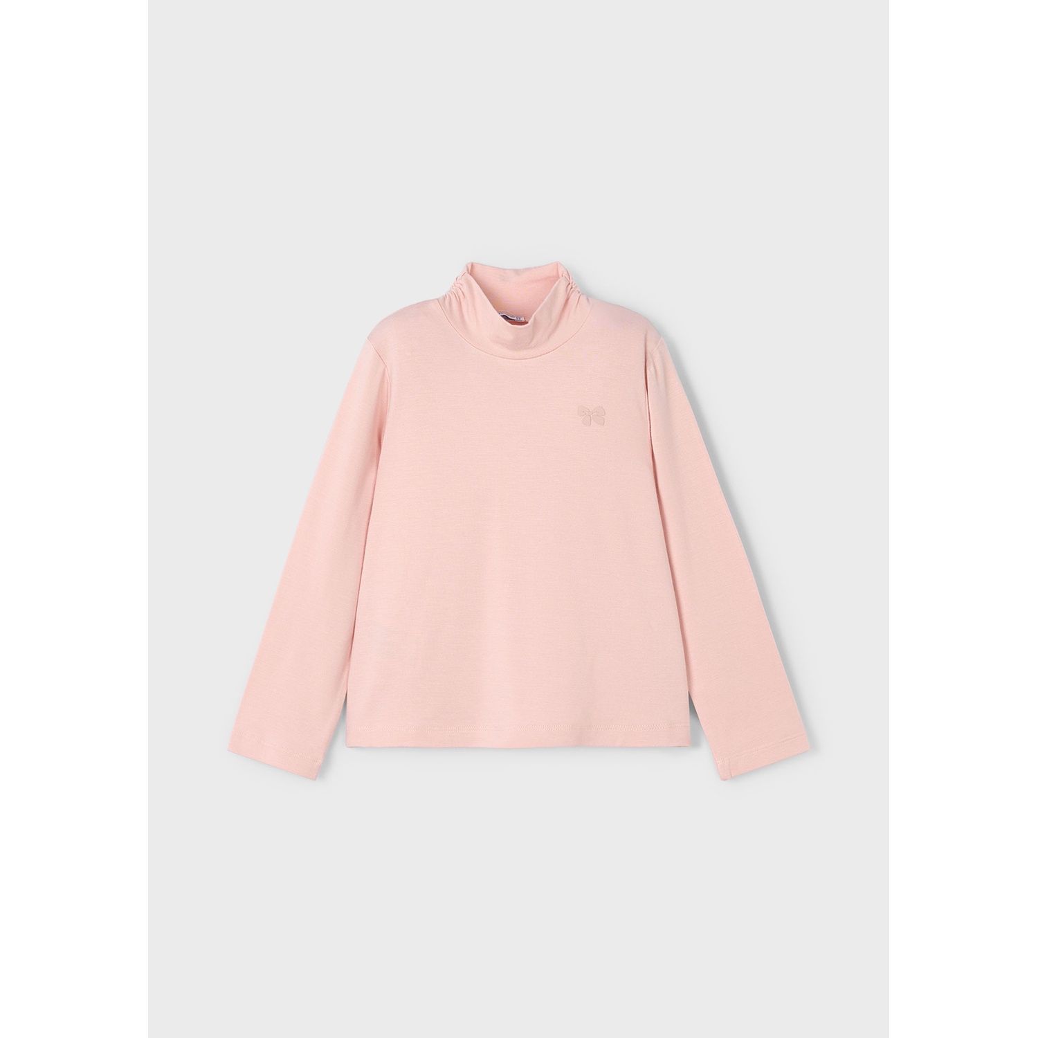 PASTEL PINK TURTLENECK TOP BASIC / 145-087