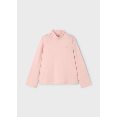 PASTEL PINK TURTLENECK TOP BASIC / 145-087