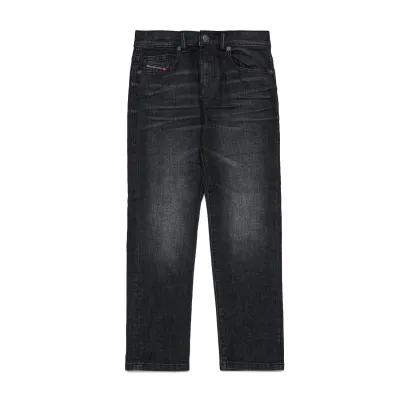 BLACK DENIM PANT VIKER REG FIT STRAIGHT LEG HIGH WAIST / J00809-K02 BLACK DENIM PANT VIKER REG FIT STRAIGHT LEG HIGH WAIST / J00809-K02