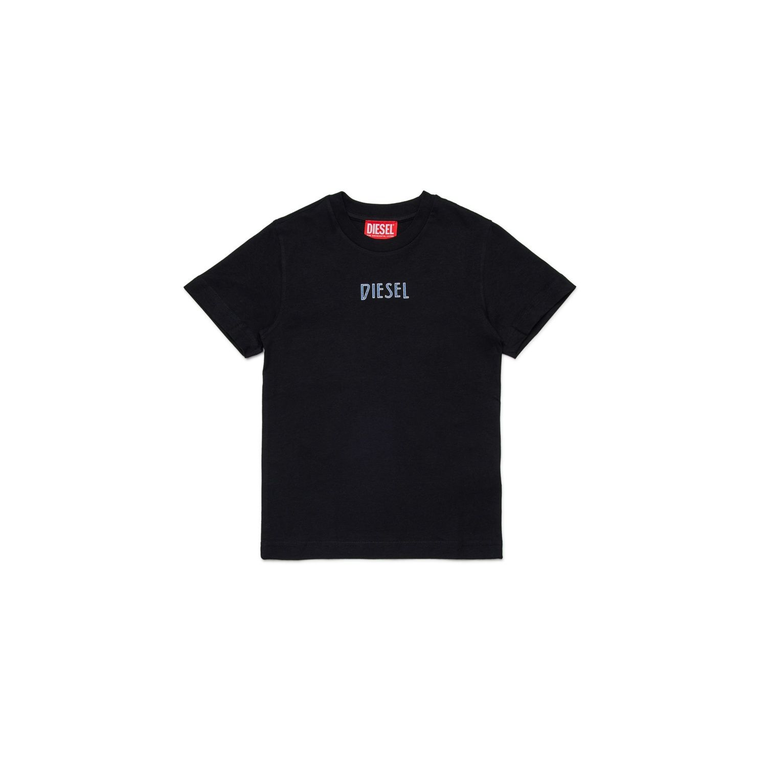 BLACK TSHIRT SHORT SLEEVE WHT LOGO TJUSTL31 / J02527-K900