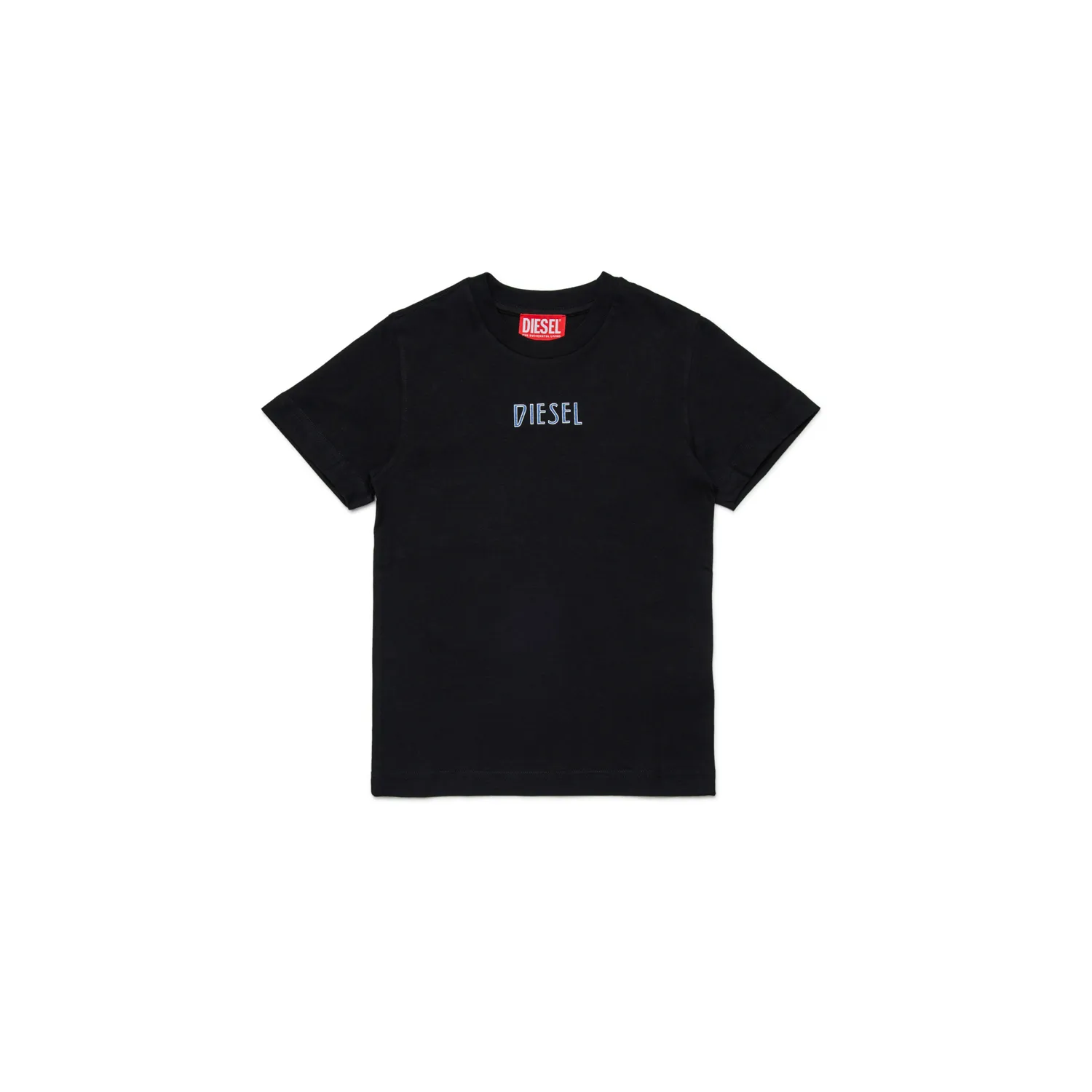 BLACK TSHIRT SHORT SLEEVE WHT LOGO TJUSTL31 / J02527-K900