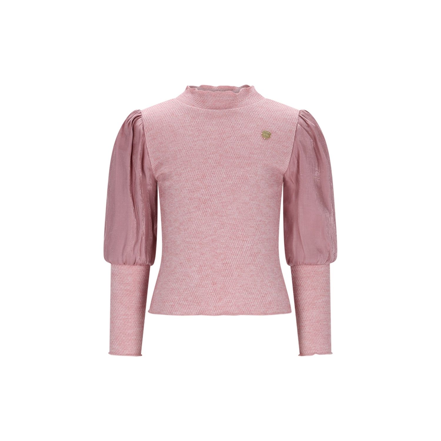 ROSE PINK KNIT SWEATER SHIMMER / C508-5430-255