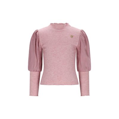ROSE PINK KNIT SWEATER SHIMMER / C508-5430-255