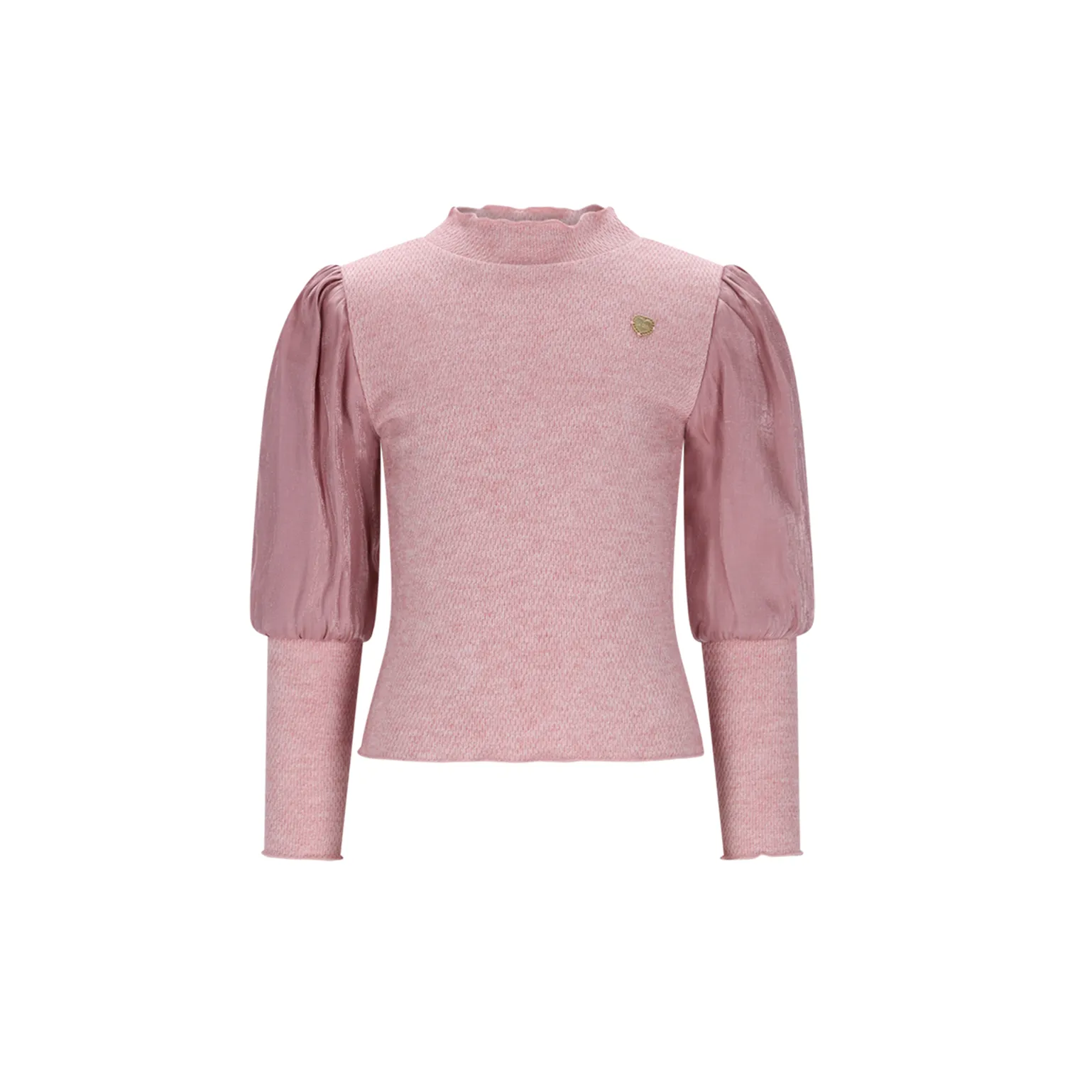 ROSE PINK KNIT SWEATER SHIMMER / C508-5430-255