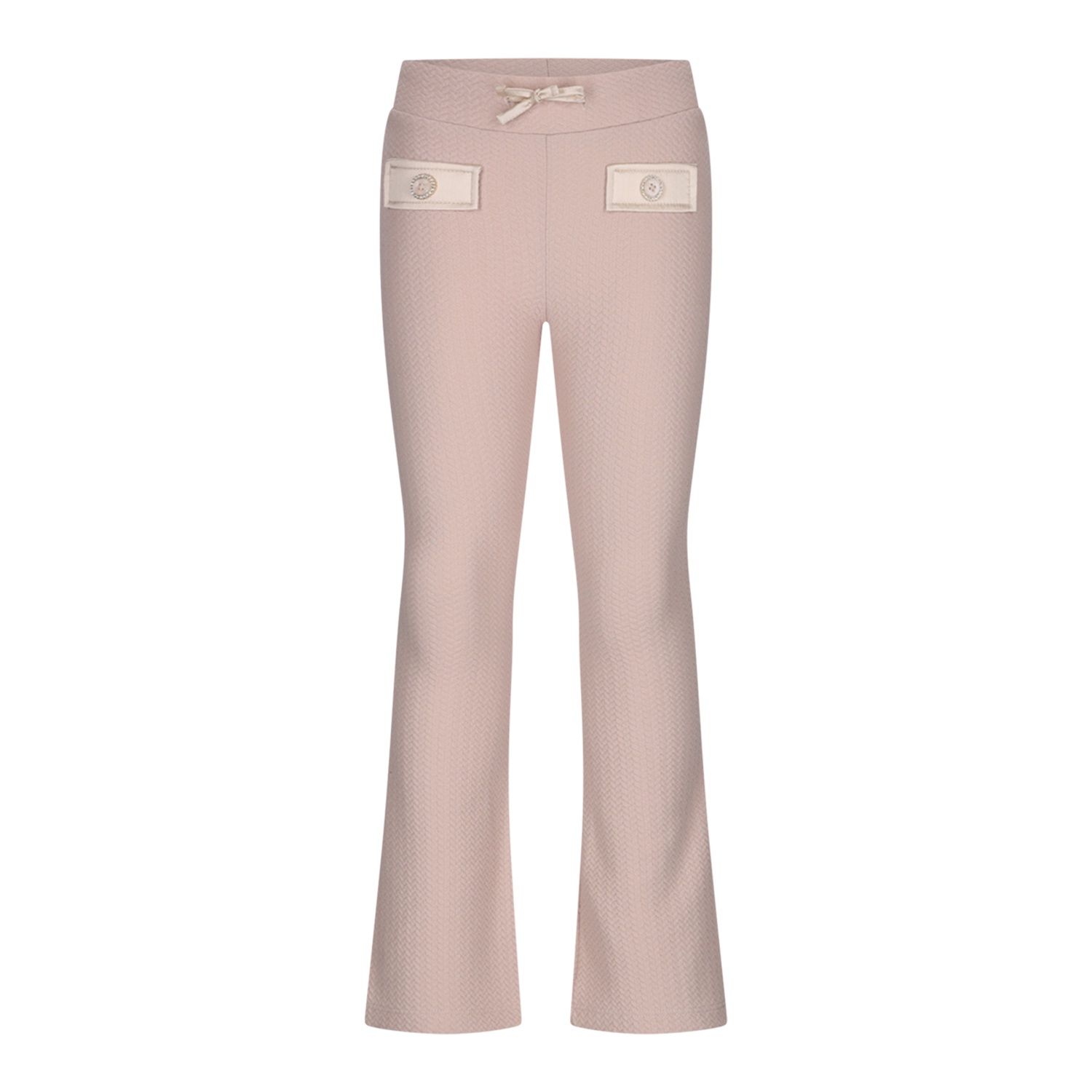 TAUPE PANT HERRINGBONE PRINT / C508-5615-432