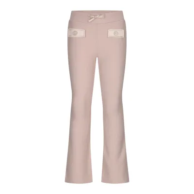 TAUPE PANT HERRINGBONE PRINT / C508-5615-432