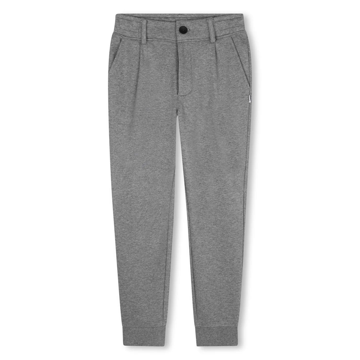 HEATHER GREY JOGGING BOTTOM ZIP CLOSURE / J52292-A46