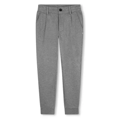 HEATHER GREY JOGGING BOTTOM ZIP CLOSURE / J52292-A46