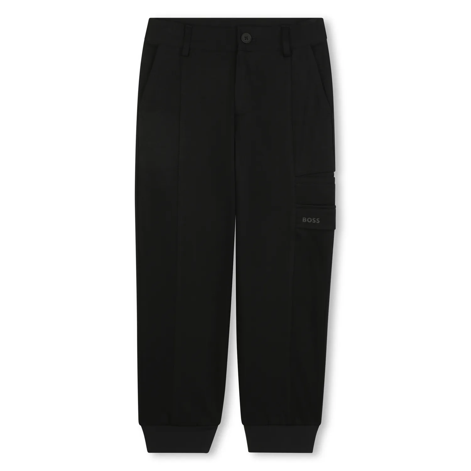 BLACK CARGO PANT STRETCH / K52296-09B