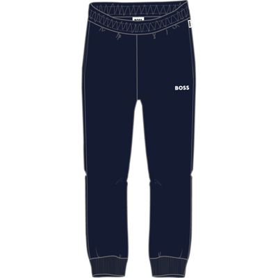 NAVY SWEAT PANT WHT LOGO / J52288-849